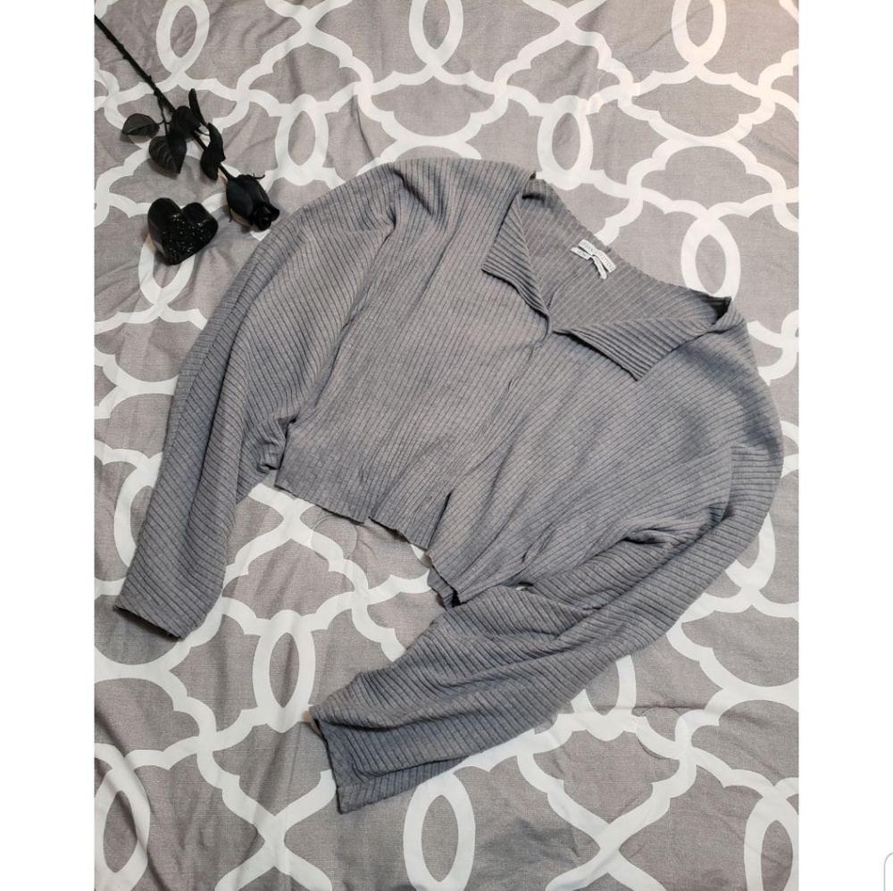 Urban Outfitters Longsleeve Crop Top